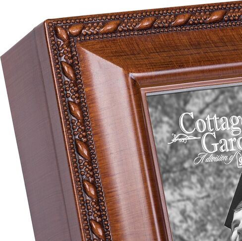 Cottage Garden Graduation Woodgrain Rope Trim Jewelry Music Box Plays Wonderful World in Saudi Arabia