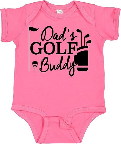 بدلة الأطفال Inktastic Dad's Golf Buddy in Saudi Arabia