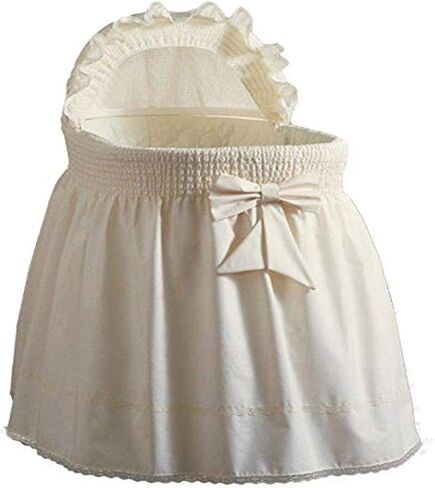 Babydoll Bedding بطانة/تنورة وقلنسوة لسرير ثمين، إكرو، 13 بوصة × 29 بوصة in Kuwait