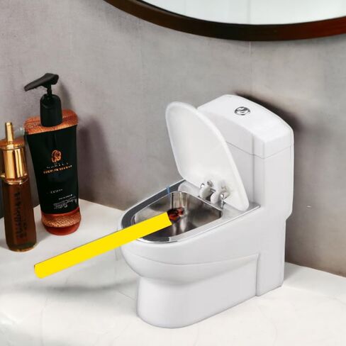 ولاعة بوتان على شكل مرحاض، ولاعة شعلة، ولاعة رائعة، ولاعة رائعة، ولاعة فاخرة، شكل مرحاض مضحك، ولاعة بيوتان 3 في 1 مع حاوية وفتاحة زجاجات. (الغاز غير متضمن) in Kuwait