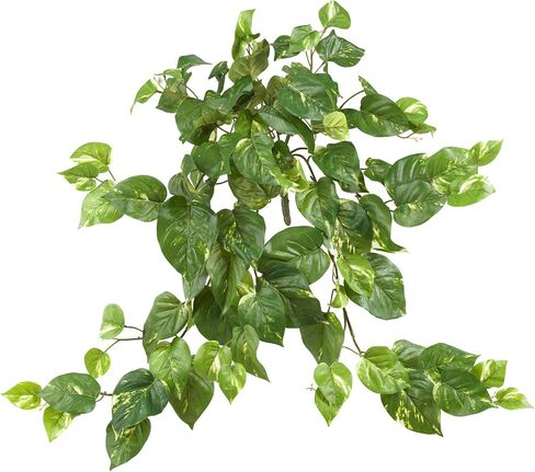 Nearly Natural 30IN Pothos Hanging Plants, Set of Three (3) Fake Bushes for Indoor Home Décor, Faux Vines for Wall or Hanging in Saudi Arabia
