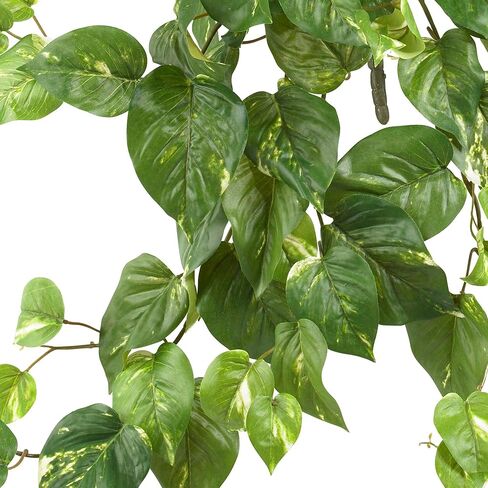 Nearly Natural 30IN Pothos Hanging Plants, Set of Three (3) Fake Bushes for Indoor Home Décor, Faux Vines for Wall or Hanging in Saudi Arabia