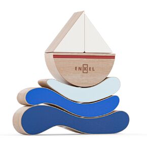 Wooden Boat Toys Balance in Kuwait