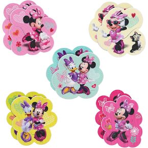 ملصقات ديزني ميني ماوس وديزي وفيجارو لاصقة غير قابلة للانزلاق لسلامة الاستحمام والاستحمام للأطفال، متعددة الألوان، 10 قطع in Kuwait