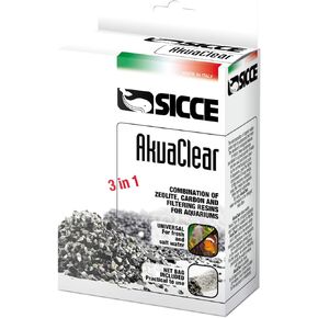 راتنج كومبو أكوا كلير من SICCE مع وسائط بديلة من الكربون والزيوليت، 1x1000 مل وسائط فلتر حوض السمك in Kuwait