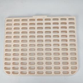 Oncpcare Super Large Rabbit Litter Box, Small Animal Restroom Square Rabbit Litter Toilet Chinchilla Potty Trainer Guinea Pig Litter Tray for Mink Squirrel Weasel