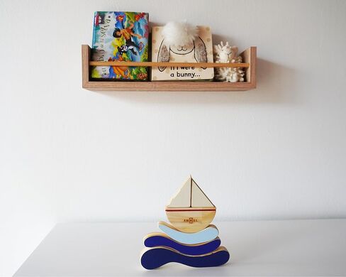 Wooden Boat Toys Balance in Kuwait