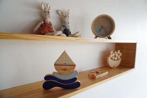 Wooden Boat Toys Balance in Kuwait