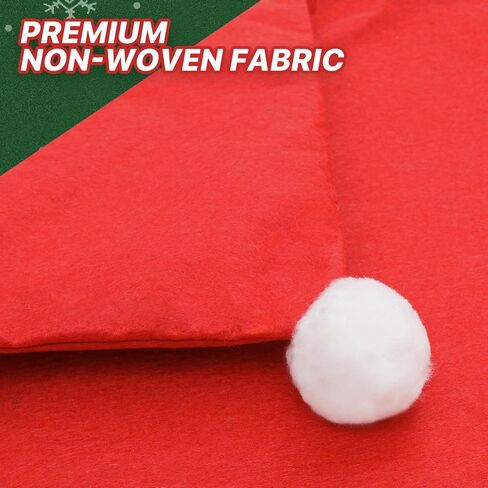 MoNiBloom 2-Pieces Christmas Chair Cover, Red Non-Woven Fabric Xmas Chair Back Covers, Christmas Decorations Chair Slipcovers for Indoor, Dining Restaurant Festival Holiday Home Decoration in Saudi Arabia