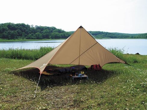 Snow Peak Light Tarp Pole - Durable & Foldable Tents & Tarps Camping Tool - Aluminum - 8.8 oz in Saudi Arabia