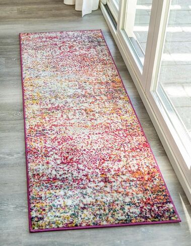 Unique Loom Richmond Collection Area Rug - Medallion (7' 10" x 10' Rectangle, Yellow/ Ivory) in Saudi Arabia