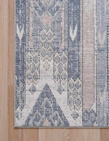 Rugs.com Oregon Collection Rug – 2' 2 x 3' Black and White Low-Pile Rug Perfect for Living Rooms, Large Dining Rooms, Open Floorplans in Saudi Arabia