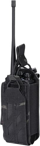 EXCELLENT ELITE SPANKER Tactical Universal Radio Holster Holder Molle Radio Pouch Adjustable for Duty Belt,Vest for Two Ways Walkie Talkie in Kuwait