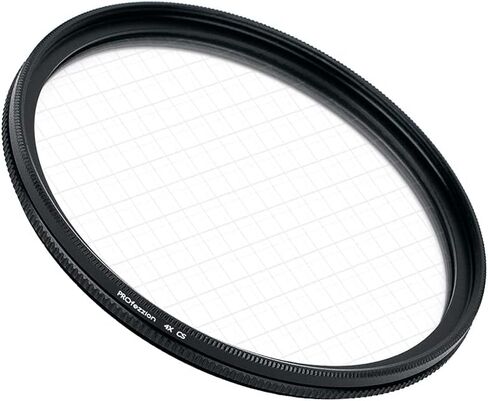 فلتر ستار ستار فيزيون 52 مم (4 نقاط) قابل للتعديل لنيكون AF-S DX 18-55mm f3.5-5.6G /Canon EF-S 24mm f2.8 Kit مرشح تأثير النجمة المتقاطع لعدسة الكاميرا in Kuwait