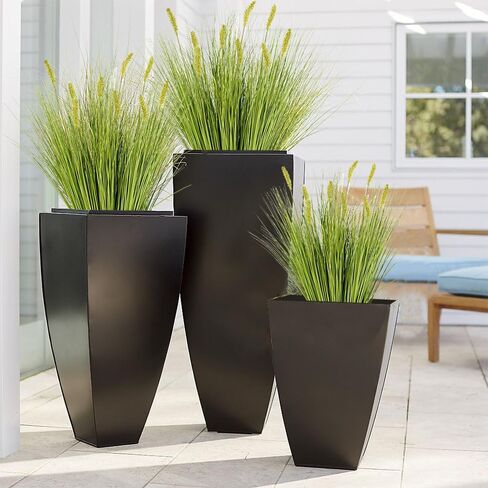 Melorca&Guilla Artificial Plants 2PCS 30“ Fake Palm Plants,Faux Tropical Palm Plant,Artificial Palm Tree Greenery Shrubs Bushes for Garden Porch Window Box Shop Office Home Décor in Saudi Arabia