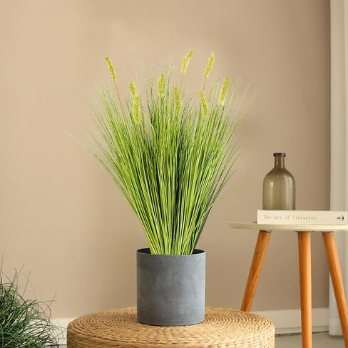 Melorca&Guilla Artificial Plants 2PCS 30“ Fake Palm Plants,Faux Tropical Palm Plant,Artificial Palm Tree Greenery Shrubs Bushes for Garden Porch Window Box Shop Office Home Décor in Saudi Arabia