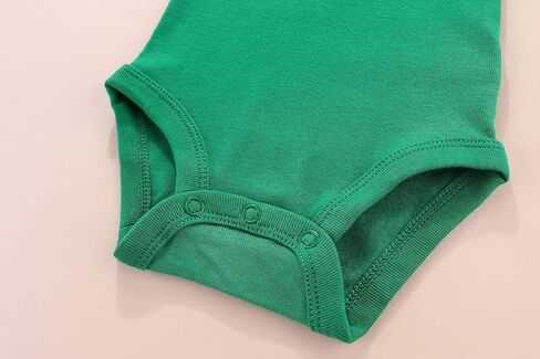 Amberetech Infant Green Bodysuit 1st St. Patrick's Day Gift Baby Irish Charm Romper Newborn Jumpsuit Outfit in Kuwait