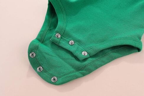 Amberetech Infant Green Bodysuit 1st St. Patrick's Day Gift Baby Irish Charm Romper Newborn Jumpsuit Outfit in Kuwait