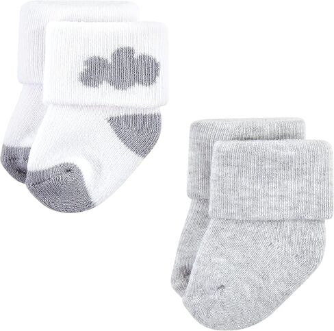 Hudson Baby Unisex Baby Cotton Rich Newborn and Terry Socks, Sheep, 0-6 Months in Saudi Arabia