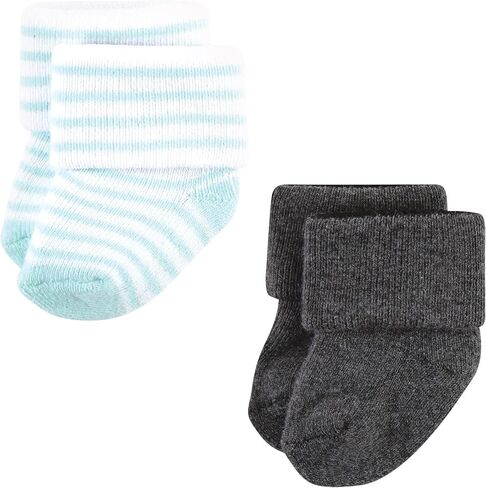 Hudson Baby Unisex Baby Cotton Rich Newborn and Terry Socks, Sheep, 0-6 Months in Saudi Arabia
