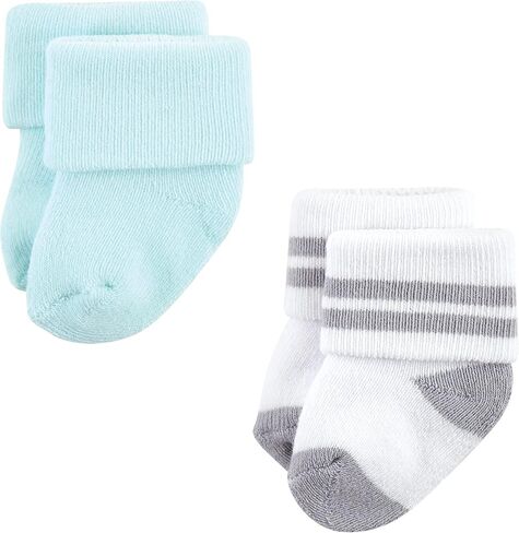 Hudson Baby Unisex Baby Cotton Rich Newborn and Terry Socks, Sheep, 0-6 Months in Saudi Arabia