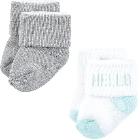 Hudson Baby Unisex Baby Cotton Rich Newborn and Terry Socks, Sheep, 0-6 Months in Saudi Arabia