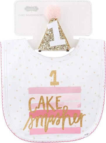 Mud Pie Baby Boys First Birthday Cake Smashing Set, Multi, One Size in Saudi Arabia