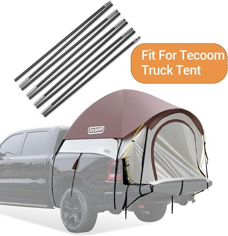 Tecoom Truck Tent Pole for 5.5-5.8FT Truck Tent, Fiberglass in Kuwait