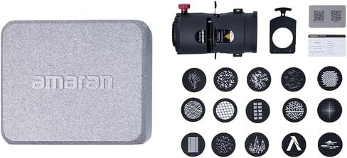 Amaran Spotlight SE Bowens Mount 36°Lens Kit,Aputure Lighting Modifier Amaran 300C 150C 200X S 60X S LS 300X and Other Power not Exceeding 300W Bowens Mount Lights in Saudi Arabia