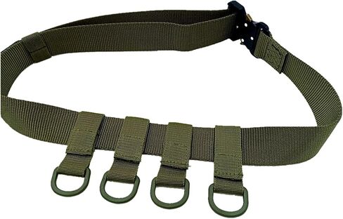 SUSU BLOCK 4 عبوات من النايلون التكتيكي من النوع D، ملحقات حقيبة تكتيكية، ملحقات حقيبة الظهر، حامل مفاتيح غلاية على شكل حرف T، لحقائب الرخوة حزام مرفق حزام عسكري تكتيكي على شكل حرف T in Kuwait