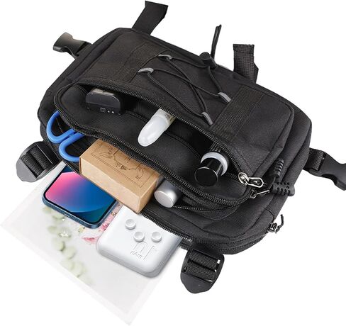 شنطة صدر متعددة الوظائف للرجال، شنطة صدر رياضية تكتيكية قابلة للتعديل للركض وركوب الدراجات والمشي لمسافات طويلة والركض من ريلي 2016 in Kuwait