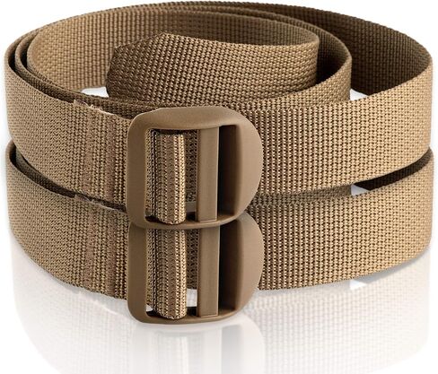 حزمة M-Tac مكونة من 2X حزام أدوات للجلد التكتيكي لحقيبة الظهر لإبزيم بلاستيكي من MOLLE Gear (أسود، 40 بوصة) in Saudi Arabia
