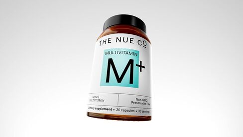 The Nue Co. MEN'S MULTIVITAMIN Supplement, Supports Energy, Immunity, Focus, Vegan, Gluten Free, 30 Capsules in Saudi Arabia