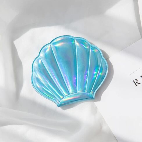 مرآة ذات 4 ألوان، مرآة مكياج مكبرة على الوجهين، مرآة صغيرة للفتيات in Kuwait