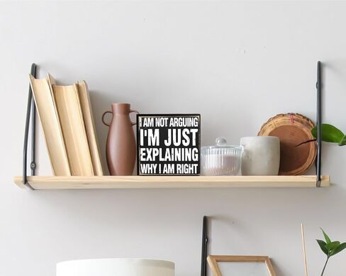 Pigort Inspirational Sign Every Little Thing is Gonna Be Alright Birds Wooden Box Sign Farmhouse Spring Art Blocks Desk Shelf Tabletop Home Decor 4 X 4 Inch (ALRIGHT) in Saudi Arabia