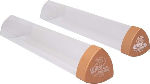 Playmat Tube - Monster Protectors Prism-Shaped Play Mat Tube (Gold) - Won't Roll, Easy in and Out Design (2 Pack) in Saudi Arabia