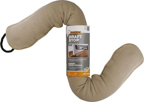 Frost King Door or Window Draft Stop Cloth Seal, 36-inches, Decorative Gold in Kuwait