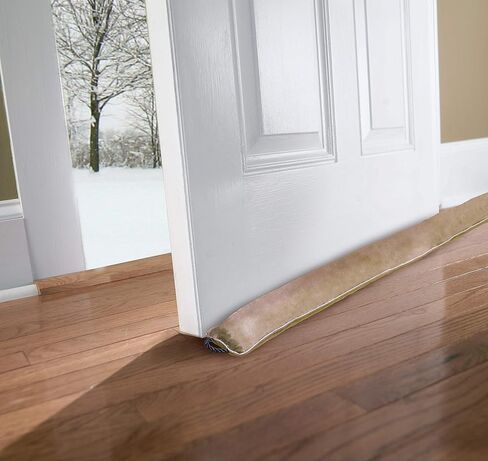 Frost King Door or Window Draft Stop Cloth Seal, 36-inches, Decorative Gold in Kuwait