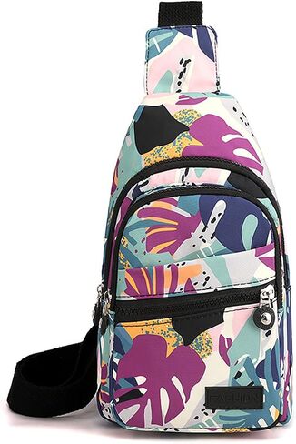 Long Keeper Sling Chest Bag - Women Men Waterproof Crossbody Backpack Traveling Running Hiking Shoulder Daypack Bag in Saudi Arabia