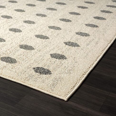 سجادة LUXE WEAVERS ذات نقاط هندسية حديثة مقاس 5 × 7 in Kuwait