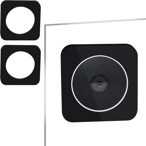 OYOCAM 2Pack Window Mount متوافق مع Google Nest Cam في الهواء الطلق أو في الداخل، بطارية - الجيل الثاني، حامل حائط زجاجي للكاميرا للنوافذ/الأبواب الزجاجية خارج مراقبة الأمان in Kuwait