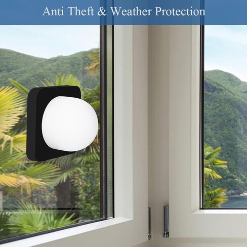 OYOCAM 2Pack Window Mount متوافق مع Google Nest Cam في الهواء الطلق أو في الداخل، بطارية - الجيل الثاني، حامل حائط زجاجي للكاميرا للنوافذ/الأبواب الزجاجية خارج مراقبة الأمان in Kuwait