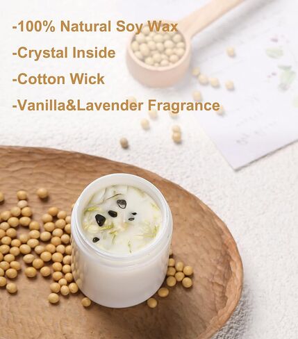Housewarming Gift for New Home, New Home Gift, Housewarming Gift Idea for Women Friend, Moving in Gift, Vanilla&Lavender Scented Candles in Kuwait