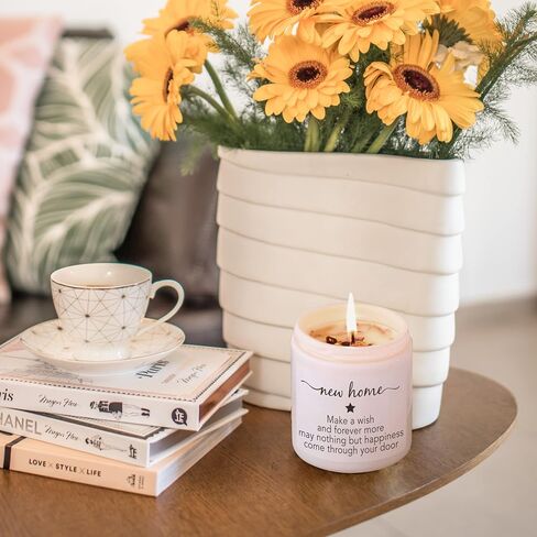 Housewarming Gift for New Home, New Home Gift, Housewarming Gift Idea for Women Friend, Moving in Gift, Vanilla&Lavender Scented Candles in Kuwait