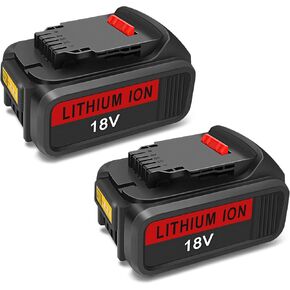 KAJYUNGEN 2Packs Replacement Battery for Dewalt 5.0Ah Battery Compatible with Dewalt 20V Battery Max DCB204 DCB206 DCB184 DCB200 in Kuwait