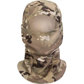 XY3545HS Camo Military Warm Balaclava for Winter Outdoors-Ski Mask，Hunting，Fishing，Motorcycle Windproof，Unisex，Elastic in Kuwait