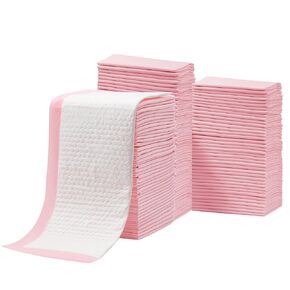 وسادة تغيير حفاضات للاستعمال لمرة واحدة (50 عبوة)، وسادات تغيير حفاضات الأطفال لعلاج سلس البول، فائقة النعومة، فائقة الامتصاص ومقاومة للماء، تغطي أي سطح لتغيير حفاضات الأطفال، مقاس كبير 45.72 × 60.96 سم in Kuwait