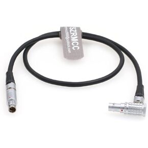 SZRMCC Fischer 3 Pin to 7 Pin Run Stop Cable for ARRI Alexa Mini LF Amira Camera to Tilta Right Side Wooden Handle 2.0 Tiltaing Recording Handle (Coiled Cable)