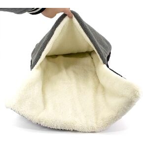 سرير القطط COOWONE ذاتي التدفئة للقطط، مقاس 27.5 بوصة × 19.6 بوصة، بساط حراري للقطط، بساط دافئ جدًا للحيوانات الأليفة للأماكن الخارجية والداخلية، سرير القطط الصغيرة، سرير الحيوانات الأليفة الصغيرة in Kuwait