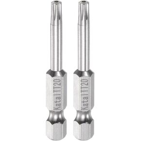HARFINGTON 2 قطعة TT25 ستار 7 نقطة مفك بت 1/4 "عرافة عرقوب 2" طول المغناطيسي الأمن توركس مفك مسامير أداة السلطة in Kuwait